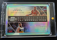 2019-20 Panini Contenders Optic LeBron James Zion Williamson Historic Picks #1