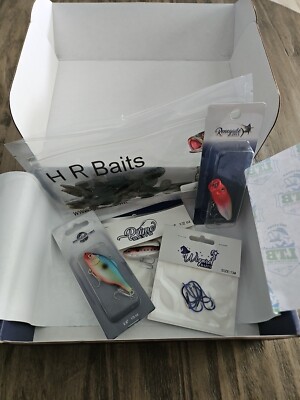 Lucky Tackle Box (LTB) ~ Fishing Lures Baits & Accessories ~ 5 Piece 