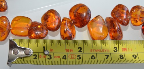 โ
60cm = 54gr RUSSIAN SOVIET BALTIC AMBER BEAD NECKLACE ็ฅ็ BRACELET STONE PENDANT - Picture 22 of 24