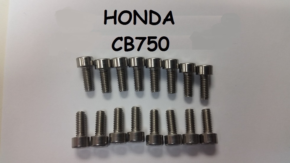 Honda CB750 750K 750C 750F (7983) SS Carburetor Carb Float Bowl Screws eBay