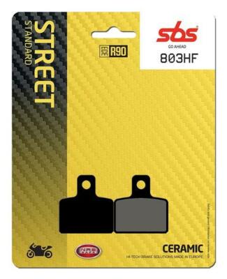 SBS 803 HF CERAMIC BREMSBELAG VORNE FÜR FACTORY R2 65 PHANTOM 2004