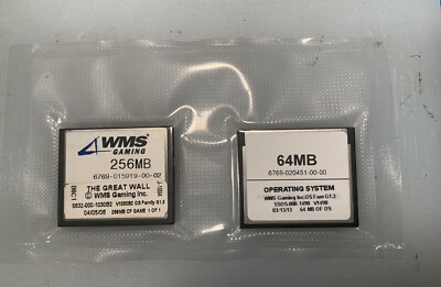 WMS WILLIAMS BB1 SLOT MACHINE SOFTWARE SET - THE GREAT WALL