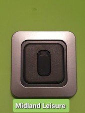 CBE C-Line Single switch light Motorhome Gun metal horsebox selfbuild trailer rv