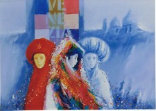 GIULIANO TROMBINI - OLIO SU TELA - 50X70