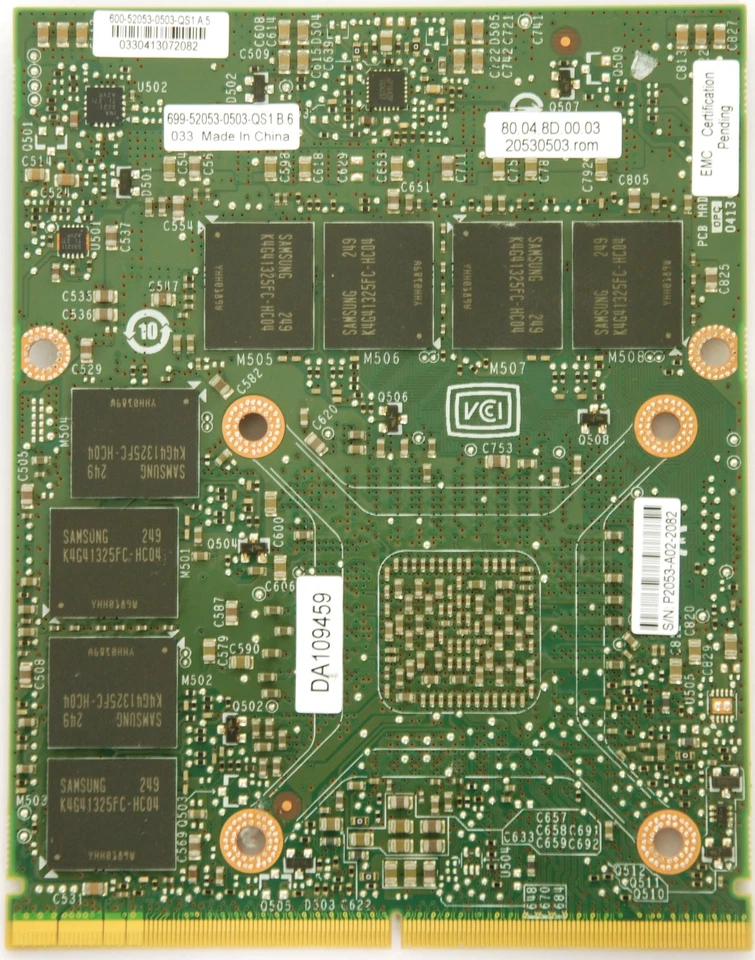 GPU Upgrade Kit; NEW NVIDIA Quadro K5100M; 8GB GDDR5; MXM 3.0b - Image 3 of 3