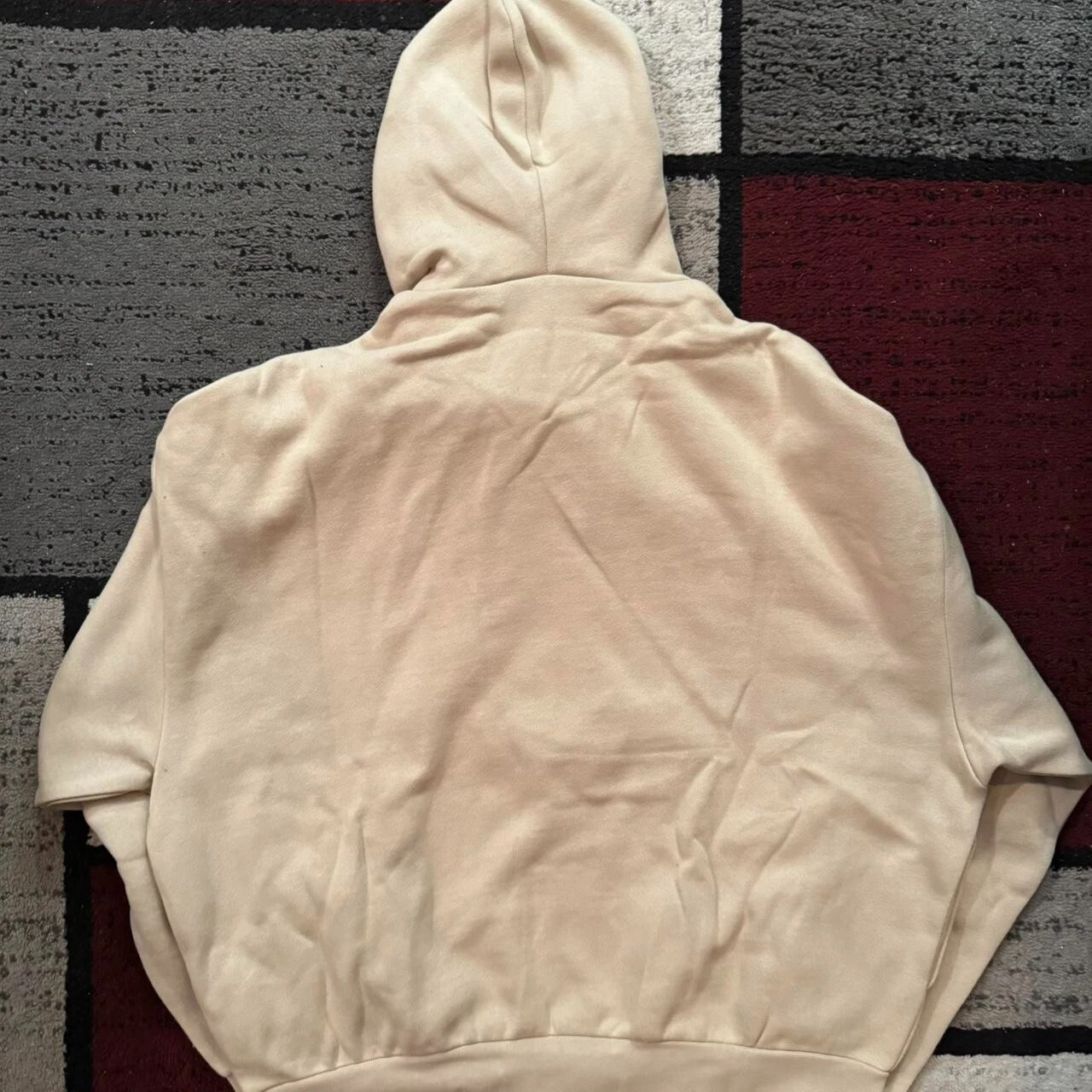 Felpa con cappuccio Fear of God Essentials Silver Cloud taglia XS S M XL