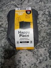 Every Yay Happy Place Blackout Cover for Pet Crate Medium 31"L x 20"W x19.5"H