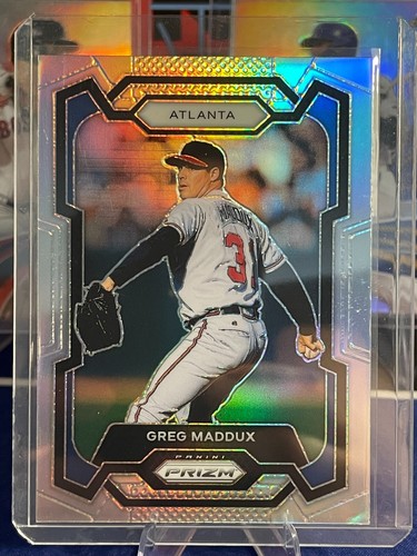 2024 Panini Prizm - Greg Maddux #195 Silver Prizm - Braves