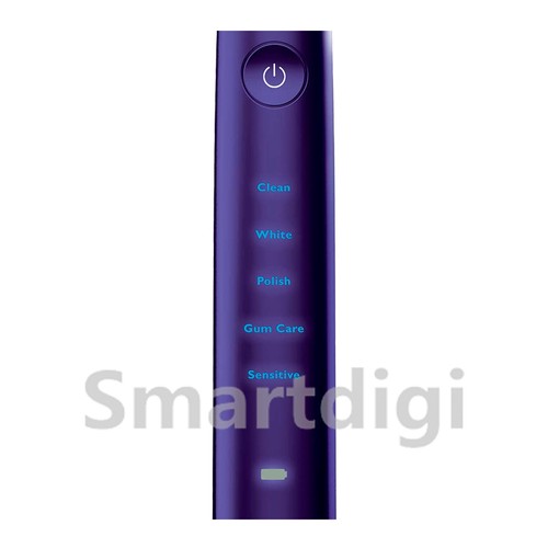 Philips Sonicare DiamondClean Sonic electric toothbrush HX9370 Amethyst w/o Box - Picture 3 of 5
