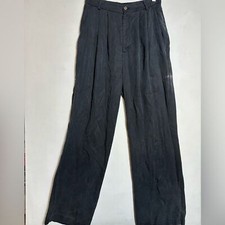 Reformation Black Dress Pants with Elegant Pleats