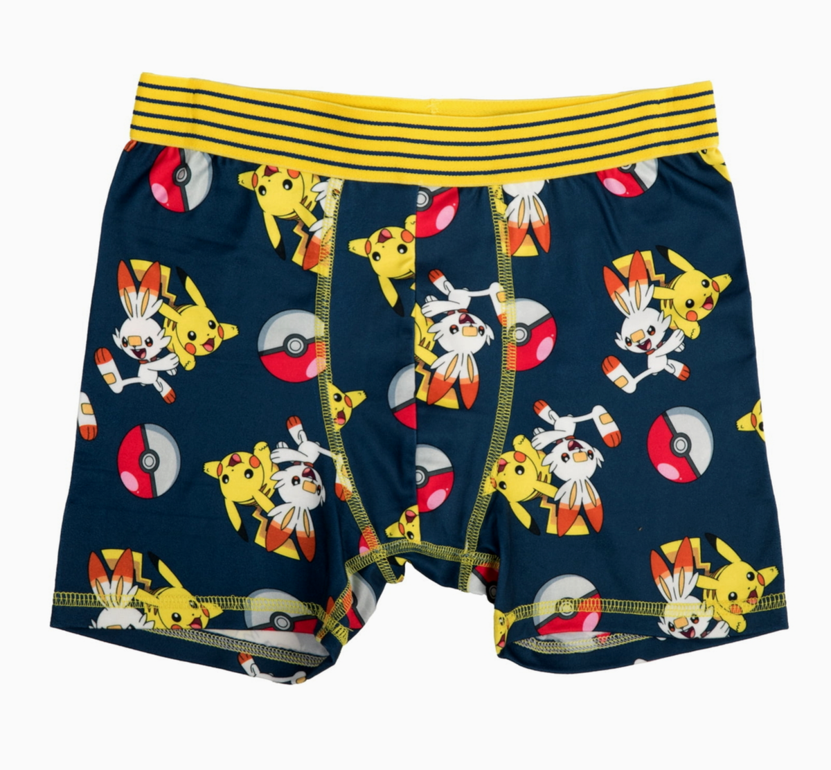 Pacco 7 Boxer Sportivi Pokémon Per Bambini E Ragazzi | Pikachu Eevee Stampe Ufficiali