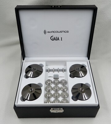 2 SETS of IsoAcoustics GAIA I - Loudspeakers Isolator (2 sets of 4 pcs = 8 pcs)