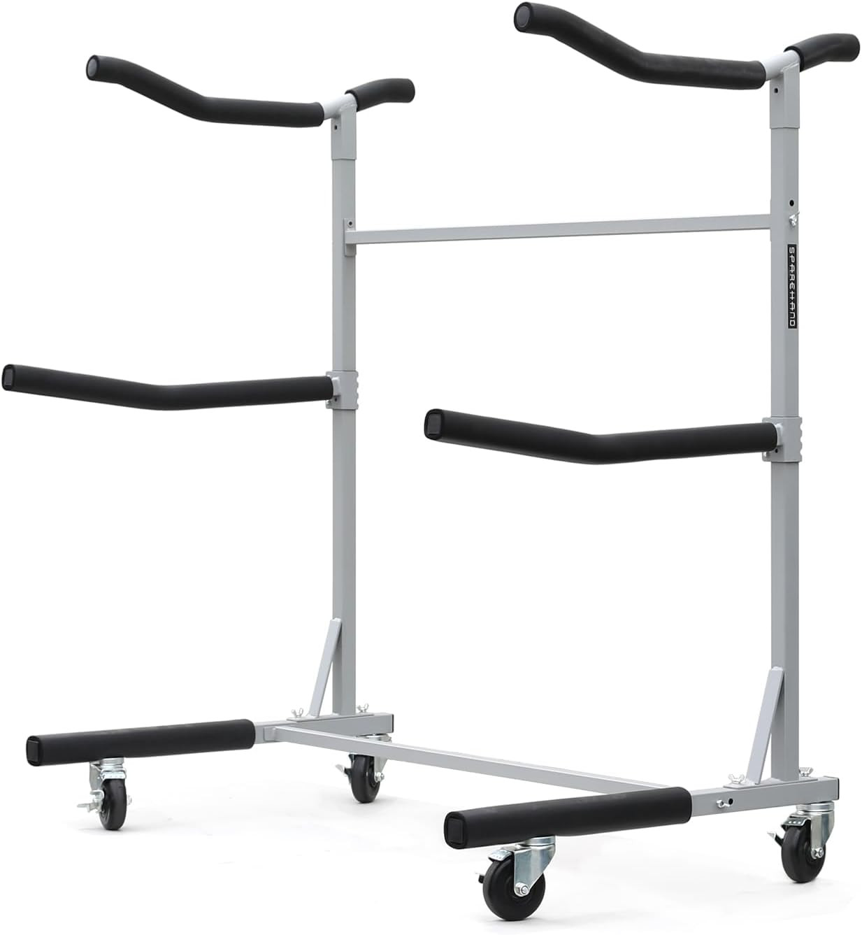 Heavy Duty Triple Storage Rack for Kayaks, SUPs & Canoes - I