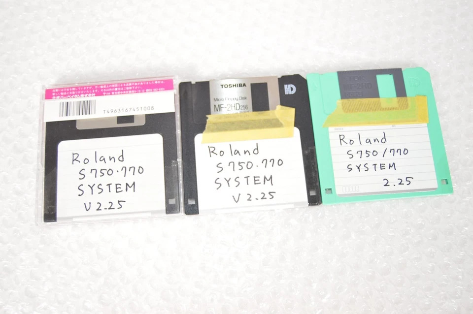 Roland S-750 Digital Sampler Rack Unit 16-bit Stereo Sampling Vintage Tested - Image 3 of 4