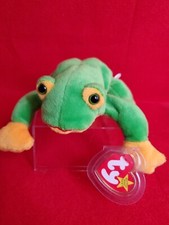 Ty Beanie Babies MWMT - Smoochy the Frog - Rare 
