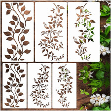 Large Vine Stencils for Painting on Wood Wall 16 Inch Reusable Branches Layering