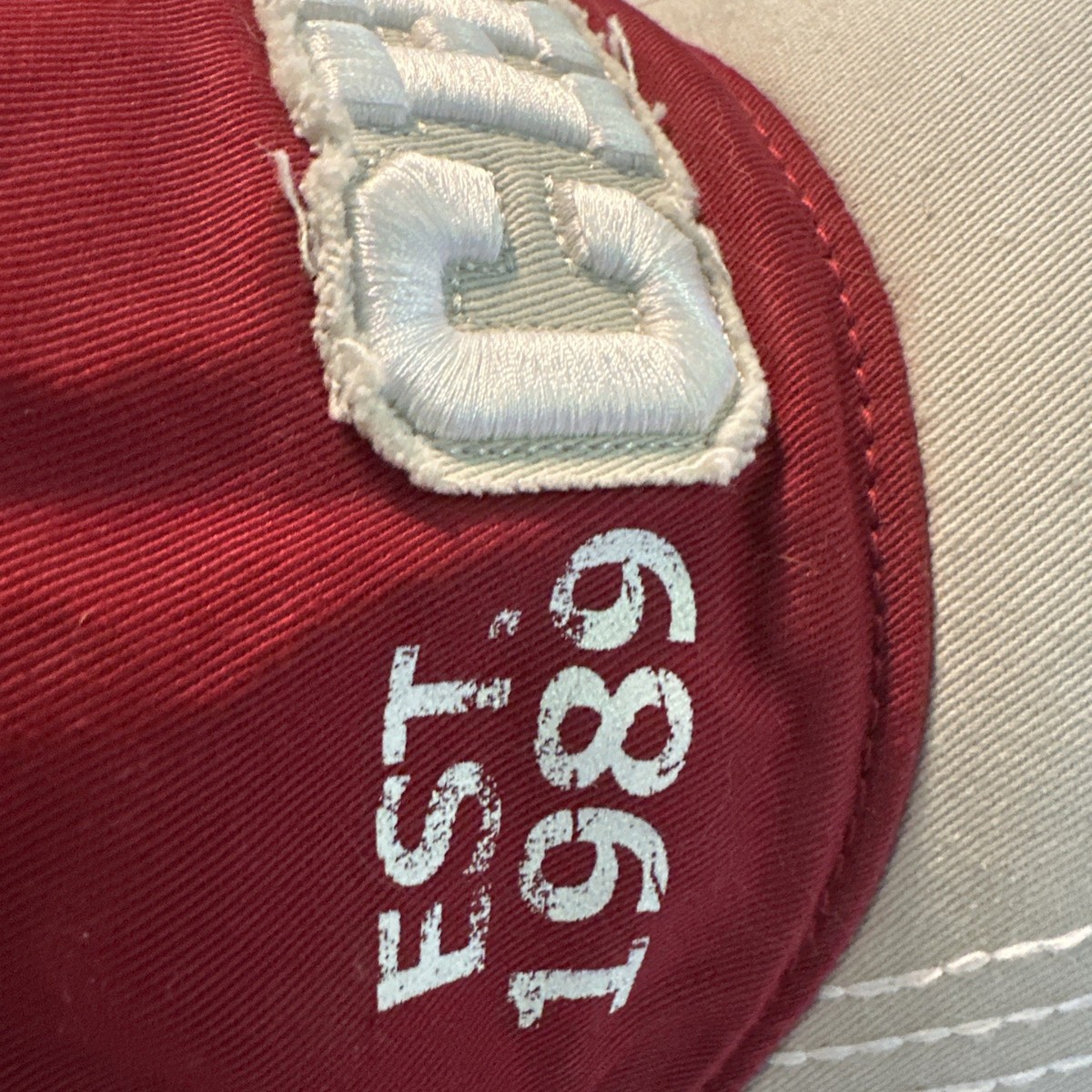 Chesapeake Energy, Okc Trucker Hat, Rare, Htf, Distressed, Embroidered Oil & Gas View 6