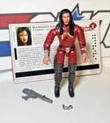GI Joe Crimson Baroness 2005 v8 *100% COMPLETE w/File Card, Near Mint!* ARAH VTG