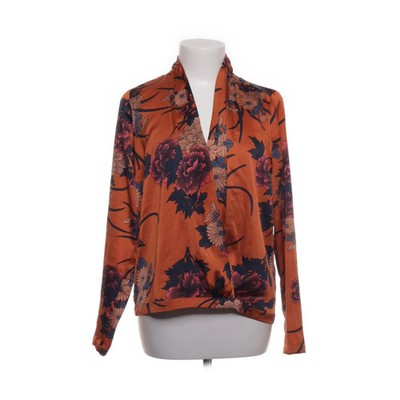 Neo Noir, Wickelbluse, Größe: S, DABLO ORANGE FLOWER BLOUSE #VpF