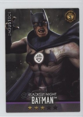2019 Raw Thrills DC Injustice: Gods Among Us Series 3 Batman Blackest Night 0b0g