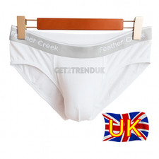 Men's Briefs Stretch Underwear Pouch Plain M-3XL Casual Multi-Pack Feater Creed