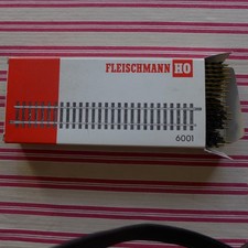 Fleischmann Modellgleis 6001, 18x gerades Gleis in OVP, 9x neu + 9x gebraucht