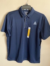 Reebok Men  s Polo Shirt Size Large