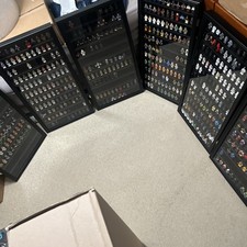  33 DisplayGifts Building Block Minifigure Display Case UV Protection Wall C...