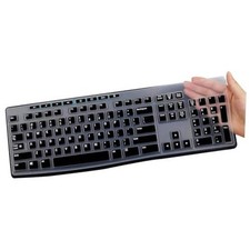 Keyboard Cover for K270 Wireless Keyboard, Logitech MK295 MK275 MK270 Black