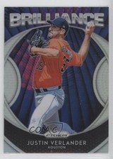 2019 Panini Prizm Brilliance Silver Prizm Justin Verlander #B2 qf6