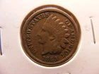 1863  Indian Cent,  Fine+ ,  C/N