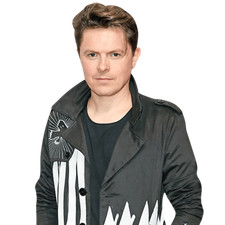 Michael Patrick Kelly (Black Outfit) Half Body Buddy Cutout