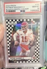 2024 Panini Prizm - Patrick Mahomes II #138 Black & White Checker Prizm