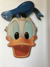 Original Walt Disney Donald Duck Bild Wandbild Figur Gallery 92 USA Sammler RAR