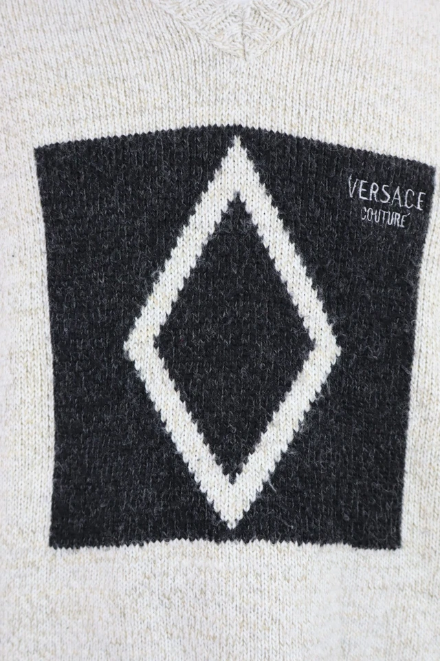 Suéter de Lana Merino Versace Couture Mujer Talla XXL Italia Foto 3 de 4
