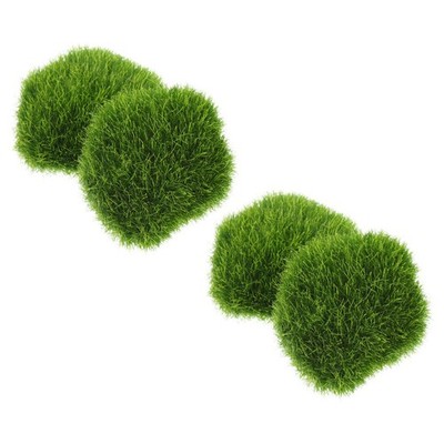  4 Pcs Bastel Moos Kunstmoos Zum Dekorieren Artificial Moss for Crafts