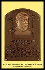 Cooperstown Hall of Fame Postcard Wilbert Robinson HOF Mint