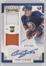 2012-13 Panini Rookie Anthology Treasures 72/499 Casey Cizikas #133 Auto 07qr