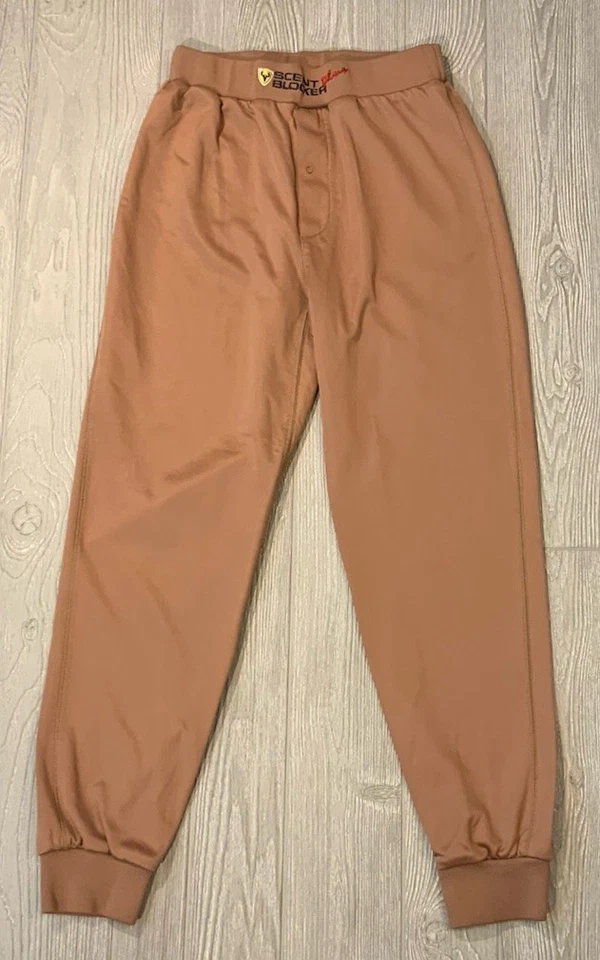 Scent Blocker Plus Pants Men’s M Brown ScenTek Base Layer Hunting #1284E - Image 3 of 4