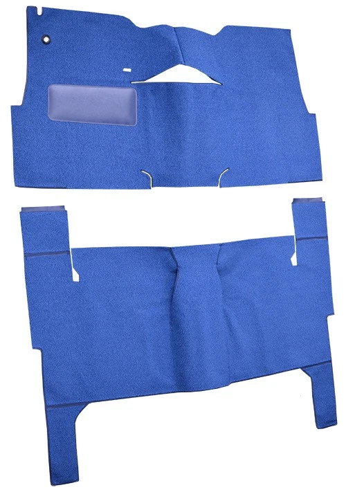 Chevrolet One-Fifty Series 1957 repuesto de alfombra - bucle - área de pasajeros | ajuste Foto 2 de 4