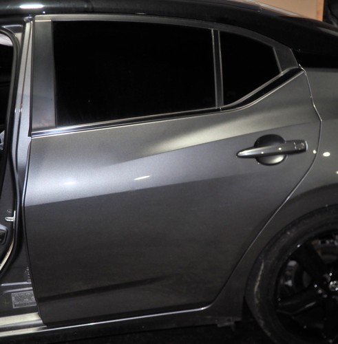 20-24 Nissan Sentra SR Left Rear Door Assembly Gun Metallic KAD Tinted OEM Good