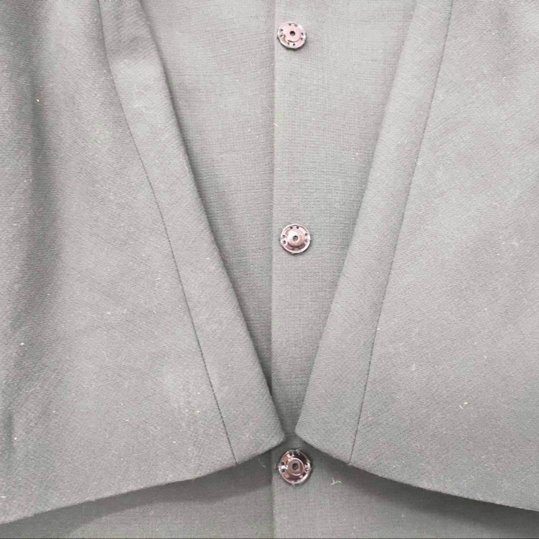 Max Mara STUDIO Collarless Jacket, Dark Green, Si… - image 21