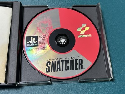 Snatcher Sony PlayStation 1 PS1 w/ Registration Card Japan