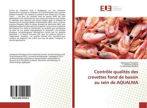 ContrôLe QualitéS Des Crevettes Fond De Bassin Au Sein De Aqualma Mananjara Pamp-image