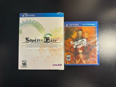 PQube Steins;Gate Limited Edition Sony PS Vita 2015 + Steins Gate; 0 SEALED