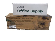 Genuine Xerox Phaser 6500 Yellow 106R01596 High-Capacity Toner Cartridge H