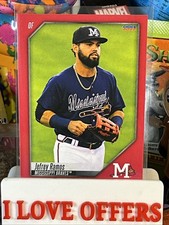 2022 Choice Mississippi Braves Jefrey Ramos #24 Southern Minor League Rookie