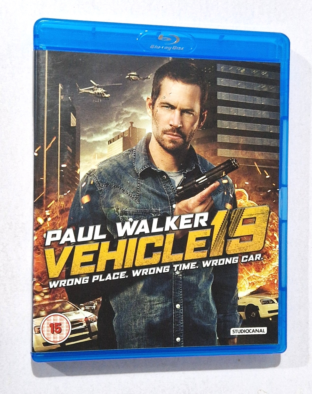 Vehicle 19 BLU RAY Starring Paul Walker