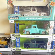 Chevrolet Ford Stepside F-100 1955 1956 diecast 1:24 Jada Toys Just Trucks