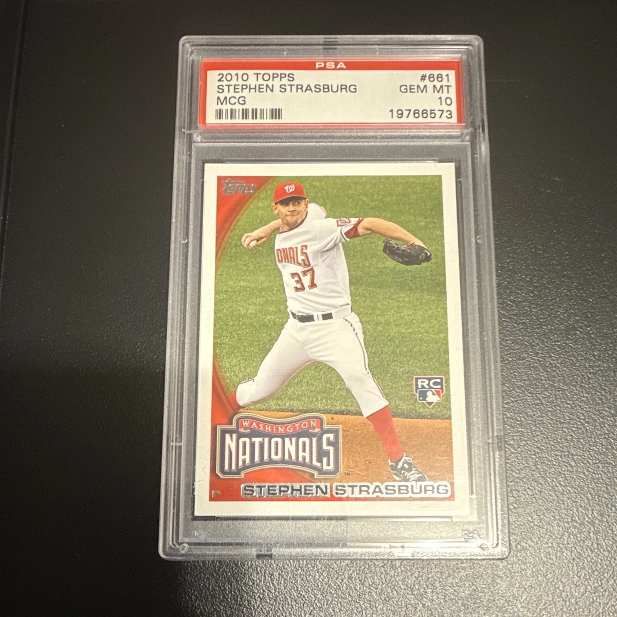 Topps Stephen Strasburg Rookie Baseball Sports Trading Cards